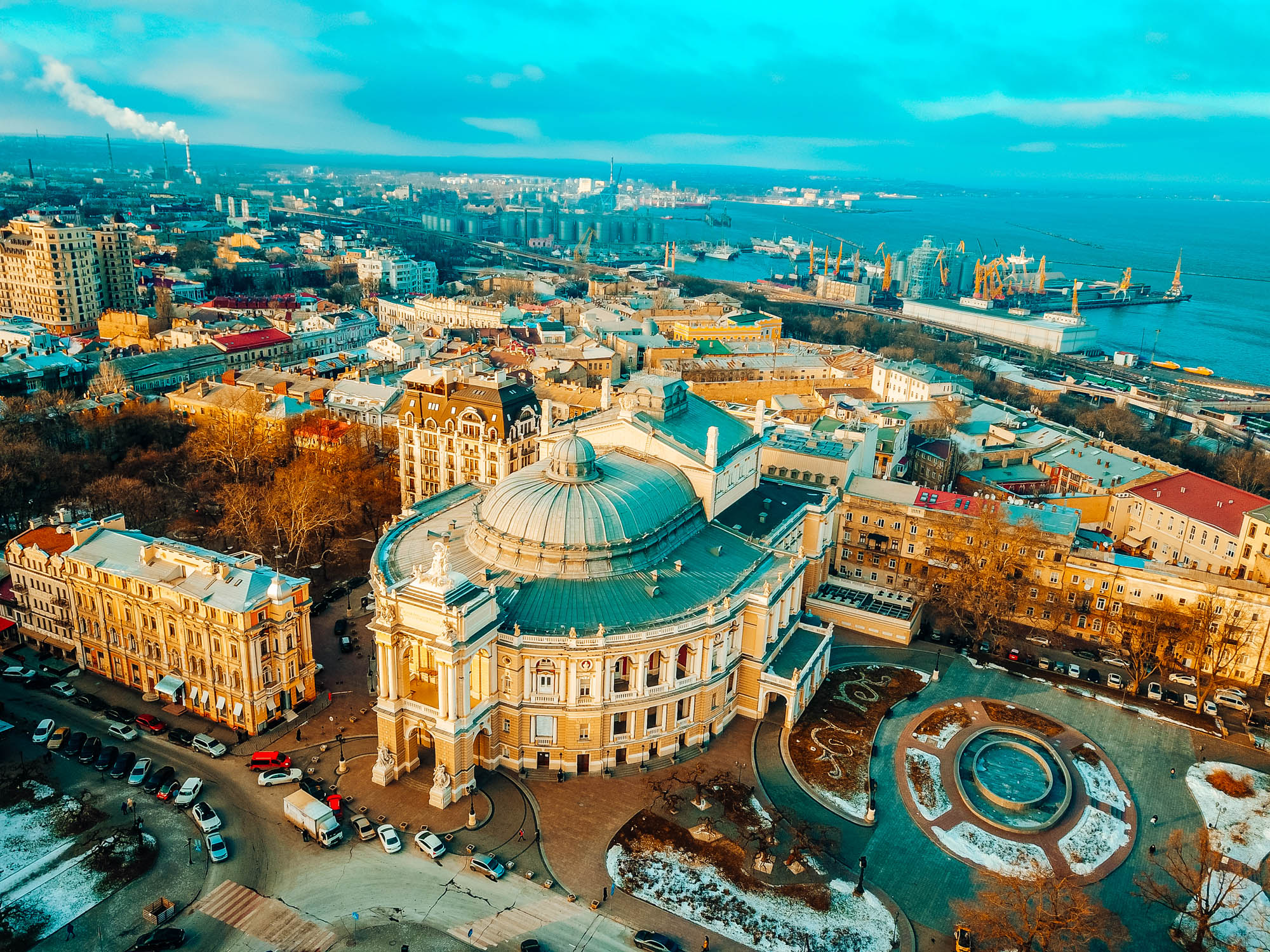 Одеса з висоти — зона виїзду «OPEN.ODESA»