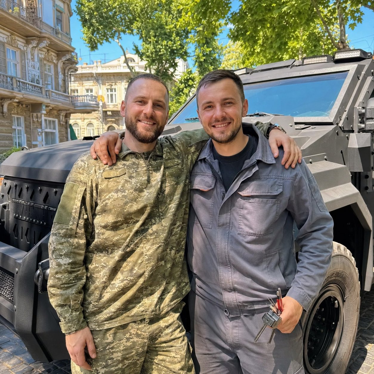 Команда «OPEN.ODESA» — ветеран і інженер об'єднання